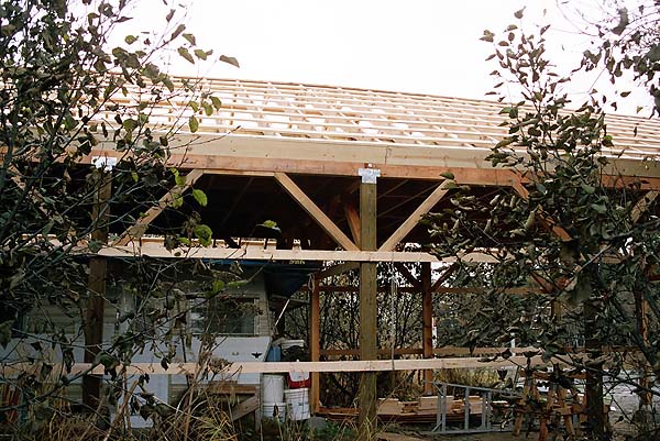 12. Side View of Structure Ready for Tin