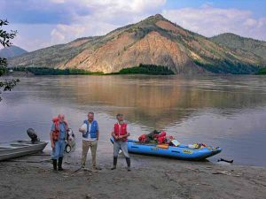 Put-in Upriver of Eagle, AK